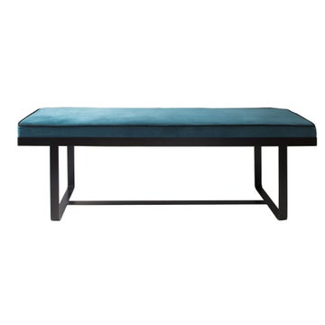 Banc GASPARD de Sarah Lavoine, 140 cm, Bleu Sarah