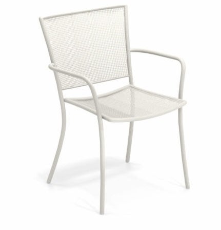 Fauteuil de table ATHENA de Emu, Blanc mat