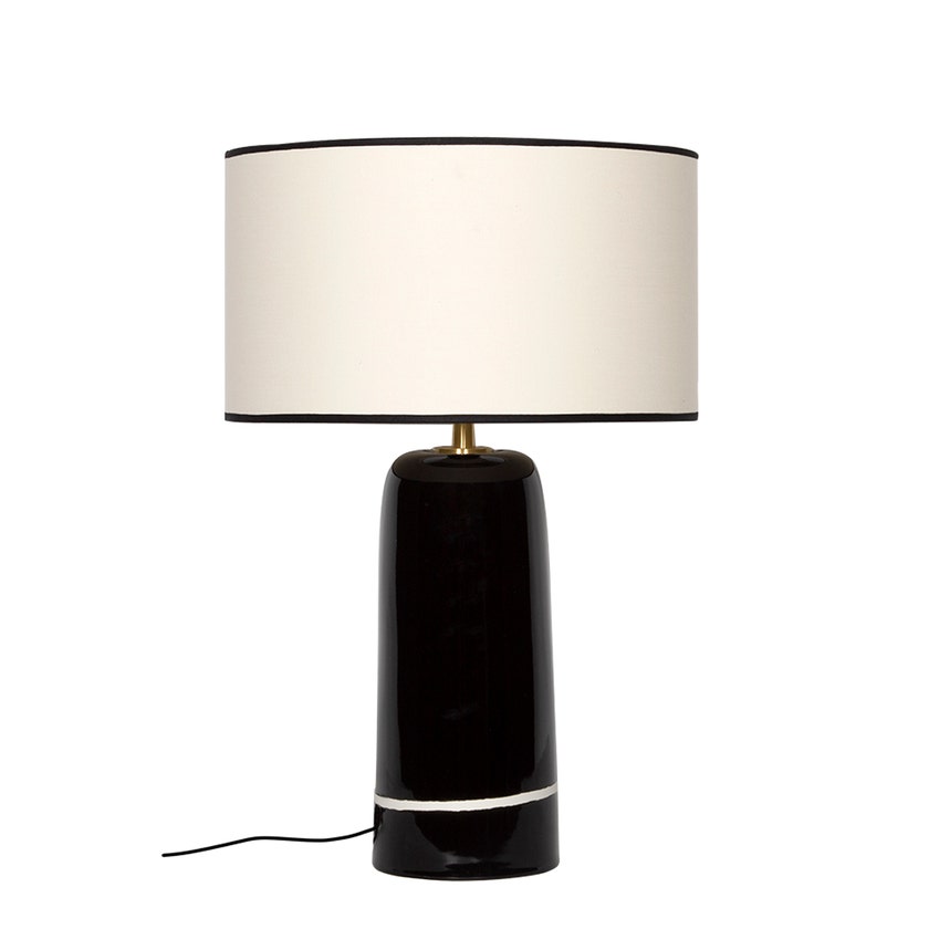 Lampe à poser SICILIA de Sarah Lavoine, Grand, Radis Noir Lampe à poser SICILIA de Sarah Lavoine, Grand, Radis Noir