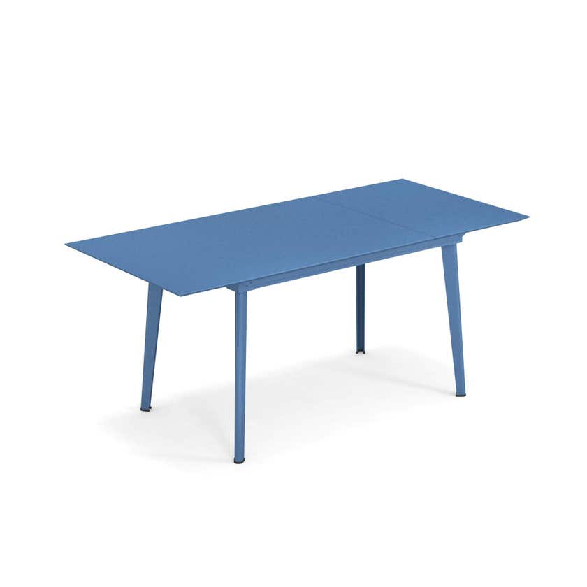 Table extensible PLUS4 BALCONY de Emu, 120/172 x 80 cm, Bleu marine Table extensible PLUS4 BALCONY de Emu, 120/172 x 80 cm, Bleu marine