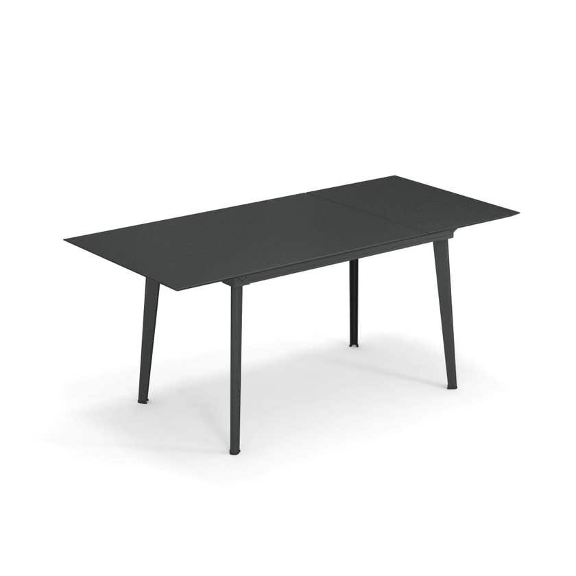 Table extensible PLUS4 BALCONY de Emu, 120/172 x 80 cm, Fer ancien Table extensible PLUS4 BALCONY de Emu, 120/172 x 80 cm, Fer ancien
