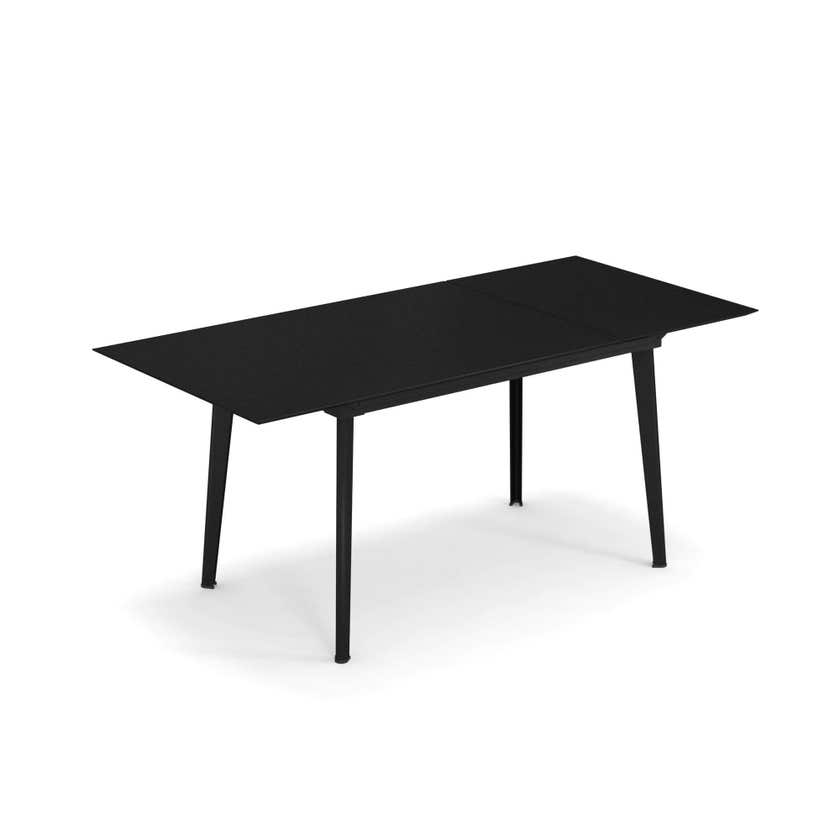 Table extensible PLUS4 BALCONY de Emu, 120/172 x 80 cm, Noir Table extensible PLUS4 BALCONY de Emu, 120/172 x 80 cm, Noir
