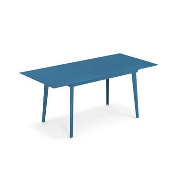 Table extensible PLUS4 BALCONY de Emu, 120/172 x 80 cm, Bleu