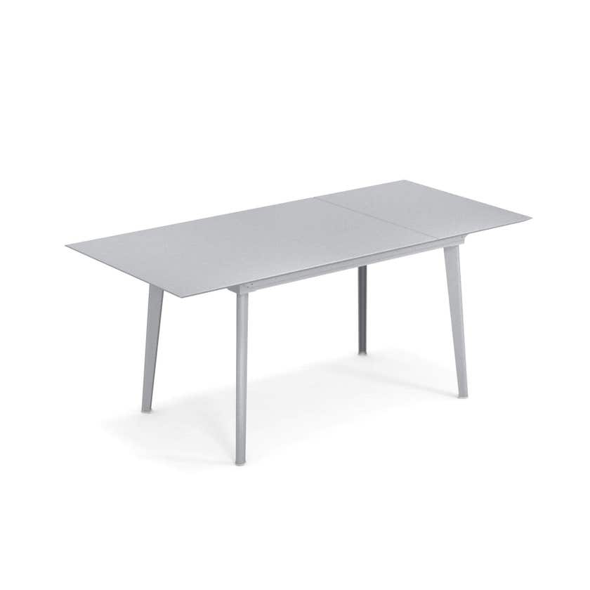 Table extensible PLUS4 BALCONY de Emu, 120/172 x 80 cm, Nuage gris Table extensible PLUS4 BALCONY de Emu, 120/172 x 80 cm, Nuage gris