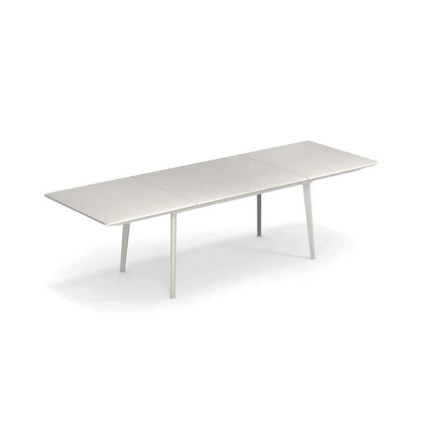 Table extensible PLUS4 de Emu, 160/270 x 90 cm, Blanc mat Table extensible PLUS4 de Emu, 160/270 x 90 cm, Blanc mat
