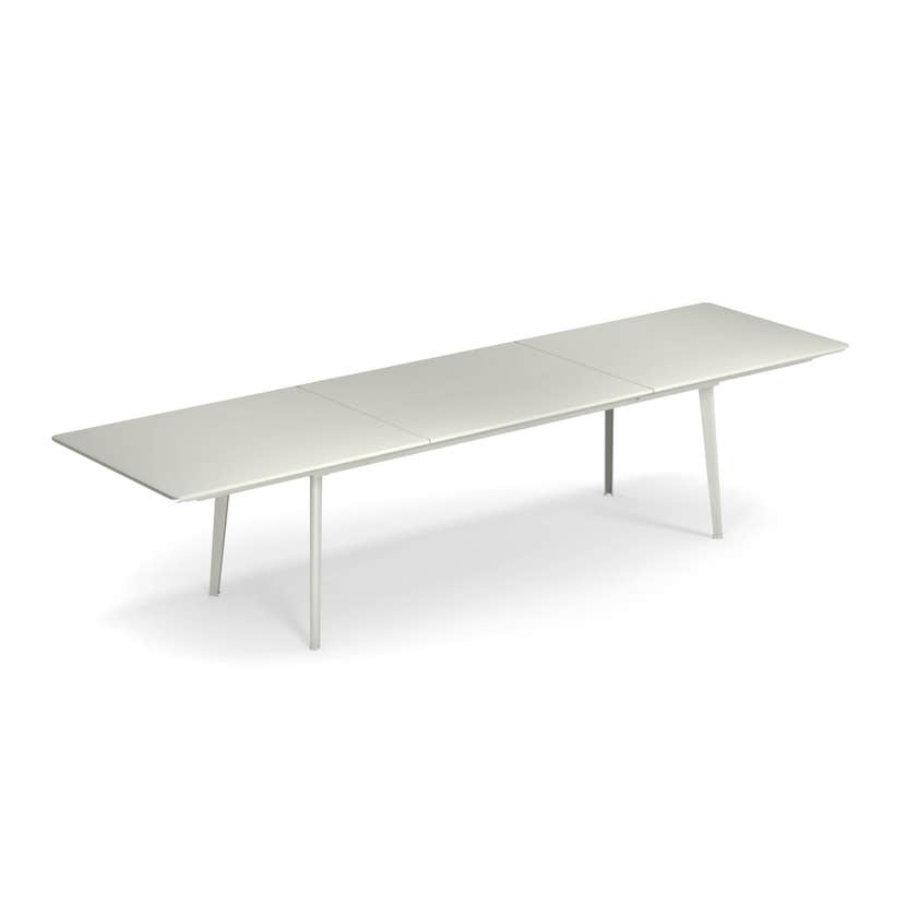 Table extensible PLUS4 de Emu, 220/330 x 90 cm, Blanc mat Table extensible PLUS4 de Emu, 220/330 x 90 cm, Blanc mat