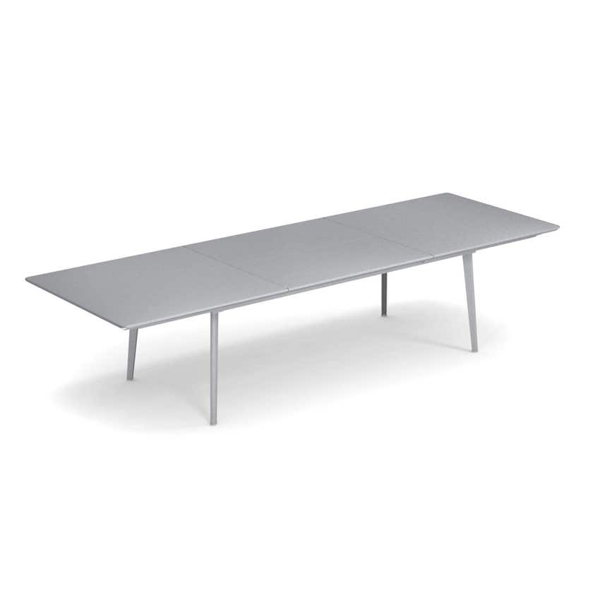 Table extensible PLUS4 de Emu, 220/330 x 90 cm, Nuage gris Table extensible PLUS4 de Emu, 220/330 x 90 cm, Nuage gris