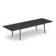 Table extensible PLUS4 IMPÉRIAL, 220/330 x 110 cm, Fer ancien