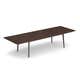 Table extensible PLUS4 IMPÉRIAL, 220/330 x 110 cm, Corten