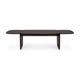 Table basse PI en acajou d'Ethnicraft, 155 x 58 cm, Brun foncé