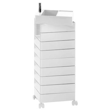 360° CONTAINER 10 TIROIRS, Blanc de MAGIS 