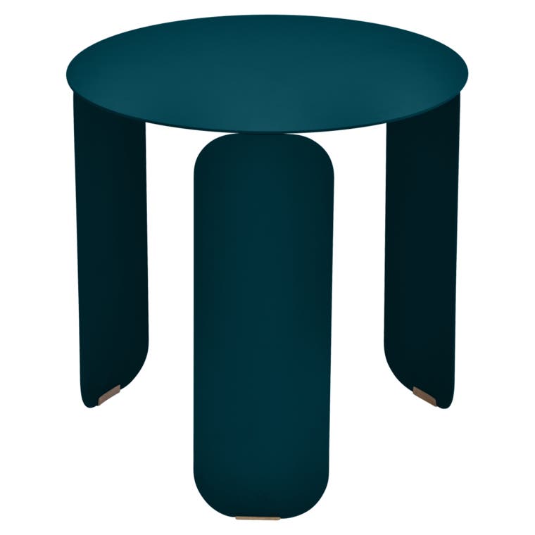 Table basse BEBOP de Fermob, D. 45, Bleu acapulco Table basse BEBOP de Fermob, D. 45, Bleu acapulco
