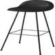 Tabouret de bar 3D de Gubi, Assise hêtre noir semi mat laqué