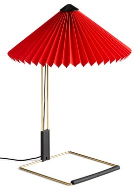 Lampe de table MATIN de Hay, S, Bright red Lampe de table MATIN de Hay, S, Bright red