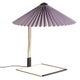 Lampe de table MATIN, L, Lavande