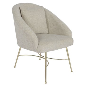 Fauteuil MARGOT de Sarah Lavoine, Beige
