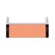 Porte serviette RAIL mural 45 cm, Rose nude