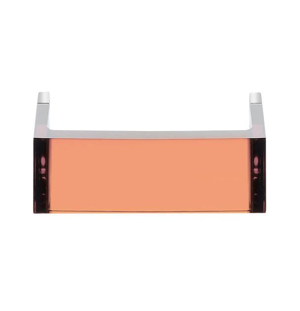 Porte serviette RAIL mural 45 cm de Kartell, Rose nude