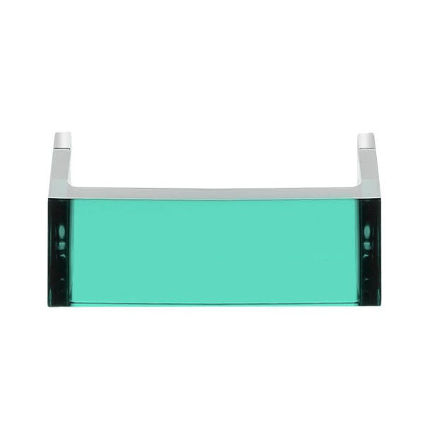 Porte serviette RAIL mural 45 cm de Kartell, Vert algue marine