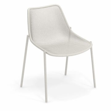 Chaise ROUND de Emu, Blanc mat
