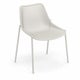 Chaise ROUND, Blanc mat