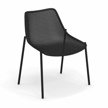 Chaise ROUND de Emu, Noir