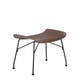 Repose-pieds S/WOOD de Kartell, Hêtre foncé, Noir