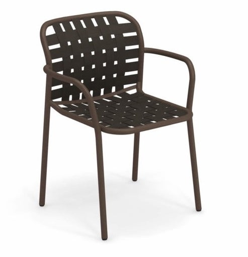 Fauteuil YARD de Emu, Marron d'Inde 