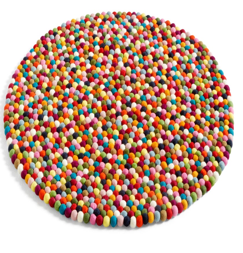 TAPIS PINOCCHIO Ø 90 CM / MULTICOLORE de HAY