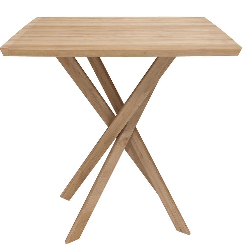 Table MIKADO d'Ethnicraft, L.240 x P.110 x H.76 cm, Chêne