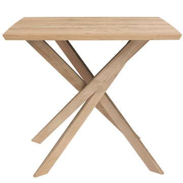 Table MIKADO d'Ethnicraft, L.203 x P.106 x H.76 cm, Chêne