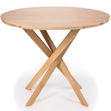 Table ovale MIKADO d'Ethnicraft, Chêne