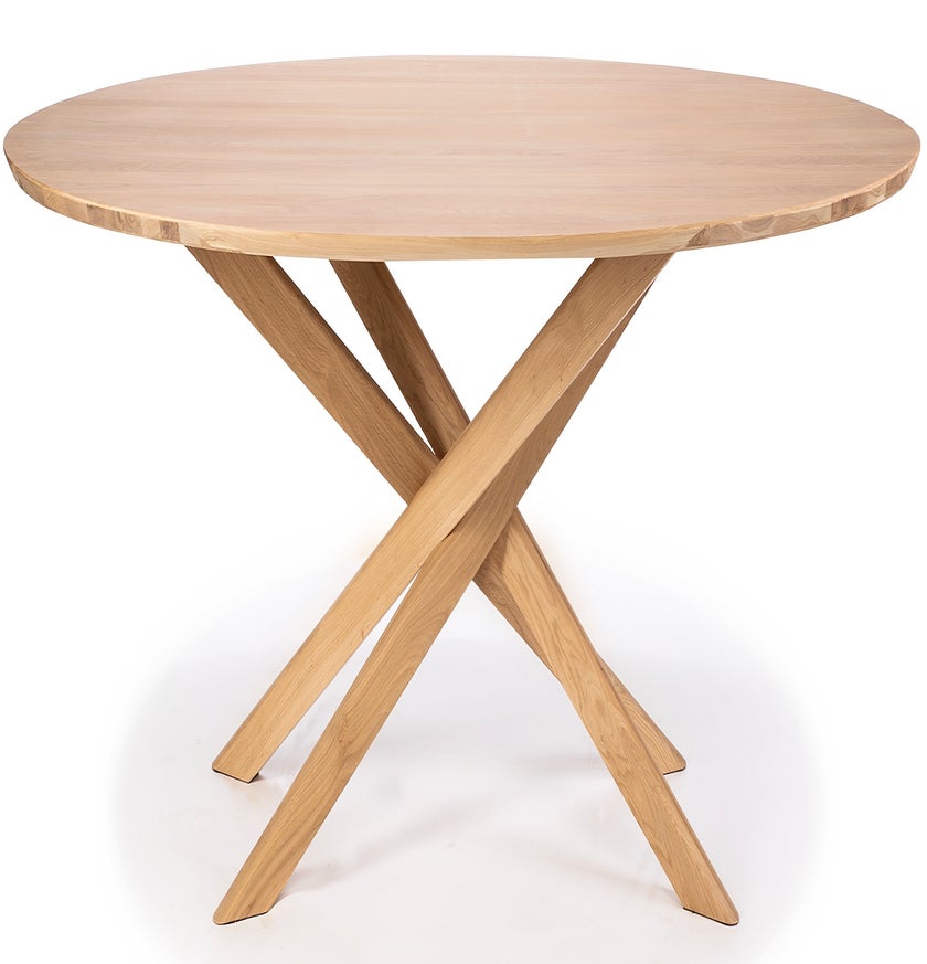 Table ovale MIKADO d'Ethnicraft, Chêne