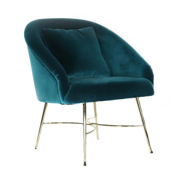 Fauteuil MARGOT de Sarah Lavoine, Bleu Sarah