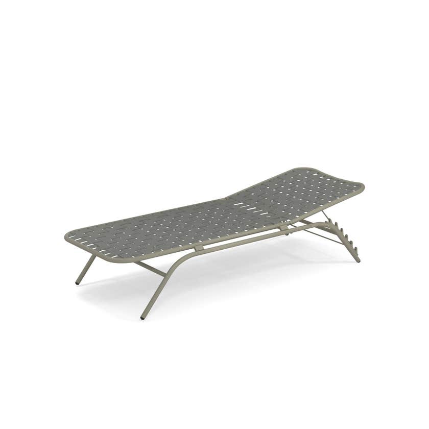 Bain de soleil YARD de Emu, Vert / sangles gris-vert Bain de soleil YARD de Emu, Vert / sangles gris-vert