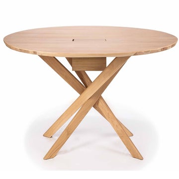 Table de réunion MIKADO d'Ethnicraft, Chêne