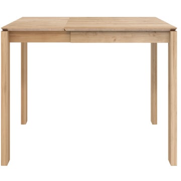 Table à rallonges SLICE d'Ethnicraft, L.180/280, Chêne