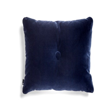 Coussin DOT SOFT VELOURS de Hay, Navy