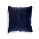 Coussin DOT SOFT VELOURS, Navy