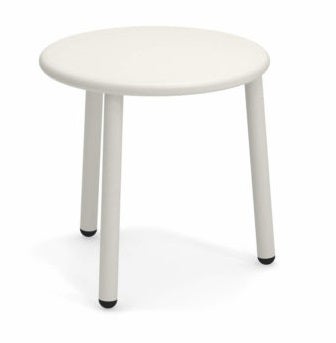 Table basse en aluminium YARD de Emu, Ø50 cm, Blanc mat Table basse en aluminium YARD de Emu, Ø50 cm, Blanc mat