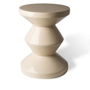 Tabouret ZIG ZAG de Pols Potten, Beige