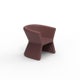 FAUTEUIL PAL, Purjai red