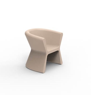 FAUTEUIL PAL, Crema de VONDOM