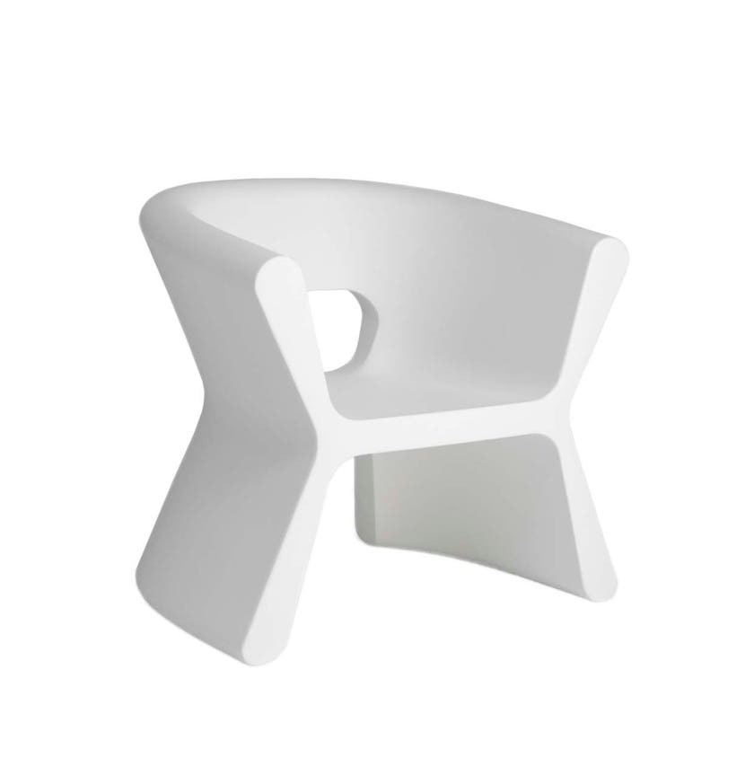 FAUTEUIL PAL, Blanc de VONDOM