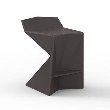 Tabouret de bar VERTEX de Vondom, Marron
