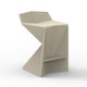 Tabouret de bar VERTEX, Ecru