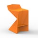 Tabouret de bar VERTEX, Orange