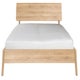 Lit AIR d'Ethnicraft, Matelas 160-200, Chêne