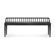 Banc SPINDLE d'Ethnicraft, 150 cm, Chêne noir