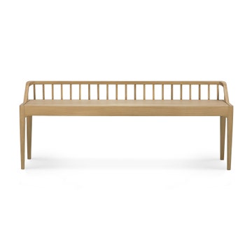 Banc SPINDLE d'Ethnicraft, 150 cm, Chêne